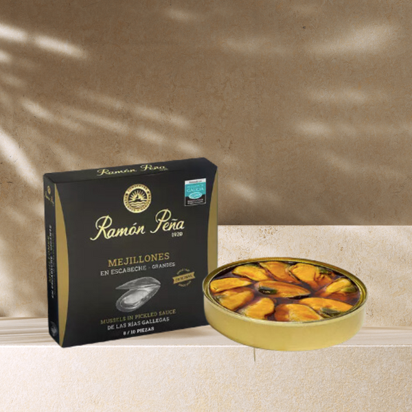 Moules en Escabèche DOP – Ramón Peña (8-10 pièces) - LA BODEGA DE JULIA