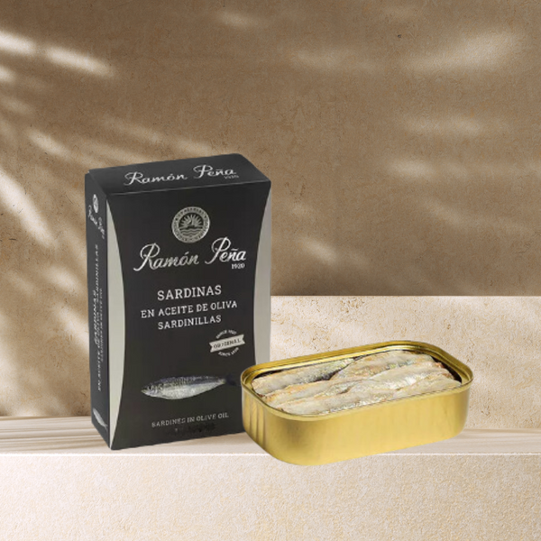 Sardines à l’Huile d’Olive – Ramón Peña (8-10 pièces) | Saveurs Galiciennes - LA BODEGA DE JULIA