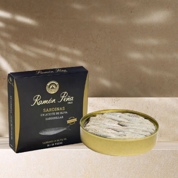 Sardines à l’Huile d’Olive – Ramón Peña (20-25 pièces) - LA BODEGA DE JULIA