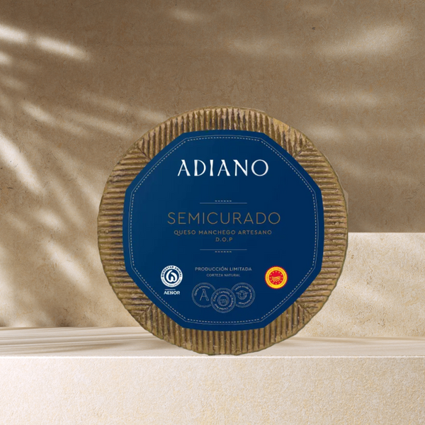 Fromage Manchego Semicurado D.O.P. – Lait Cru de Brebis | 3 à 5 mois d’affinage - LA BODEGA DE JULIA