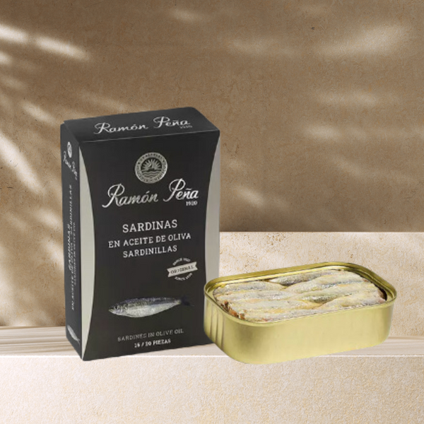 Sardines à l’Huile d’Olive – Ramón Peña (16-20 pièces) | Saveurs Galiciennes - LA BODEGA DE JULIA